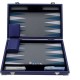 Backgammon Prestige 30cm Bleu