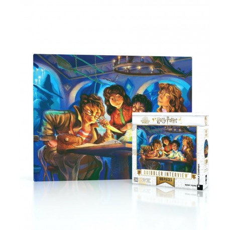 Puzzle 100 pièces Harry Potter - Quibbler Interview Mini