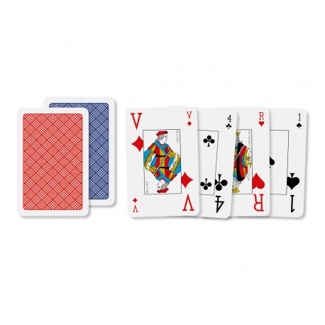 Jeu de 54 cartes "Le Coq Impérial" Vision 330gr (x12)