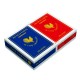 Coffret rami de 2x54 cartes "Le Coq Impérial" Plastique (x4)