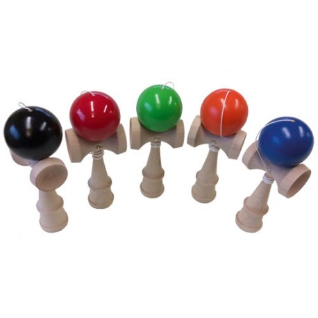 Kendama acacia boule 6 cm (Noir)