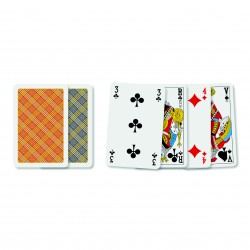 Coffret rami de 2x54 cartes "Le Coq Impérial" Plastique (x4)