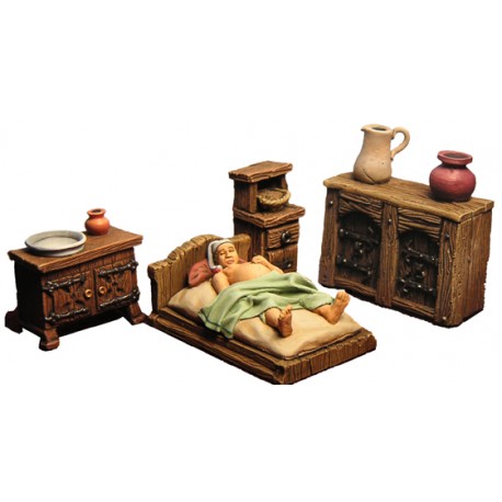 Accessoires chambre médiévale