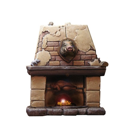 cheminée médiévale