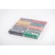 100 dés couleur 16 mm