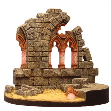 Ruines d' église Gothique