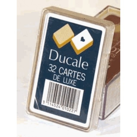 Jeu de belote ducale coffret cristal