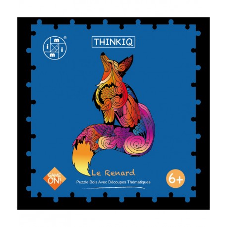 Puzzle Bois "Le Renard" 143pcs 44*29*0.5
