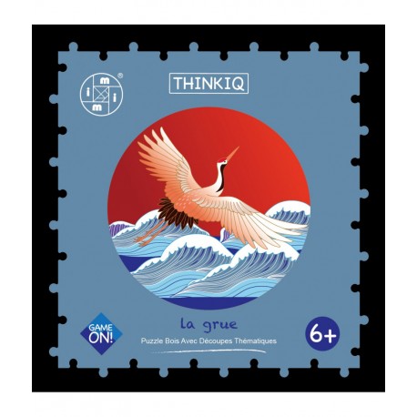 Puzzle Bois "La Grue" 344pcs 45*45*0.5