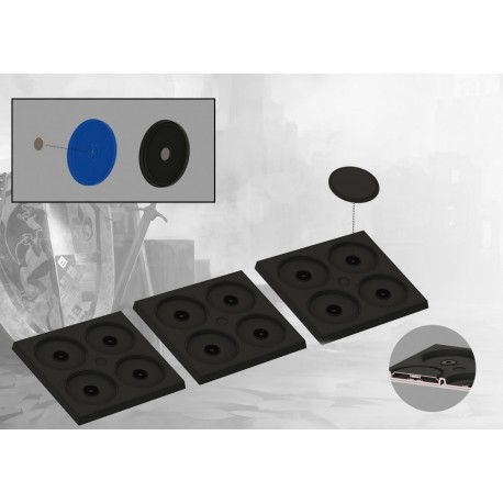 MAGNETIC Bases And Carriers - Infantry (SORTIE LE 28/04/23)