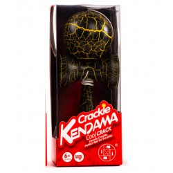 Kendama Crackle Jaune Boule 6 cm