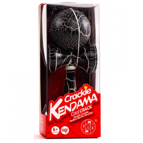 Kendama Crackle Blanc Boule 6 cm