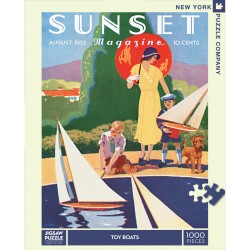 1000Pcs - Sunset - Toy Boats