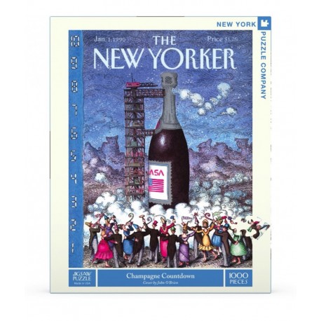 1000Pcs - New Yorker - Champagne Countdown -