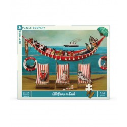 500Pcs - Janet Hill - All Paws on Deck