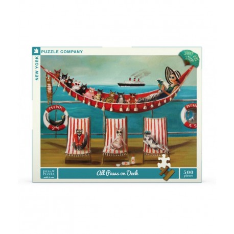500Pcs - Janet Hill - All Paws on Deck