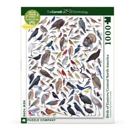1000Pcs - Cornell Lab - Birds of Eastern/ Central North America