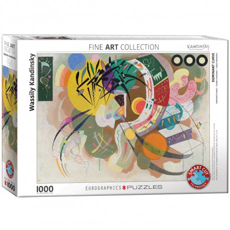 1000P Vassily Kandinsky - Courbe dominante
