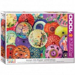 1000P Ombrelles asiatiques