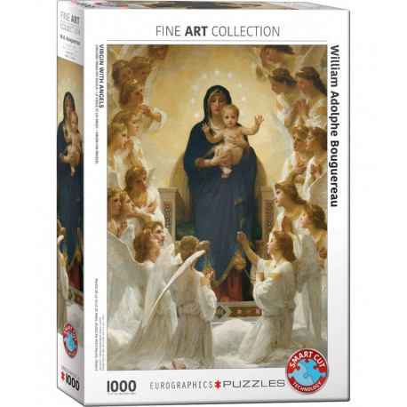 1000Pcs - William A.Bouguereau- La Vierge aux Anges
