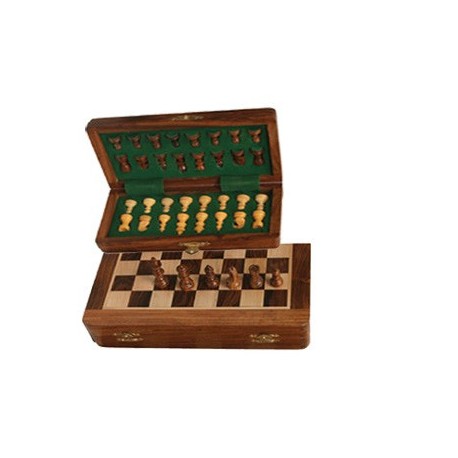 Jeu échecs magnétique pliable 30cm