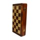 Coffret patiné. échecs magnétique 30 cm