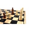 Echecs En Bois Boîte Métal 4