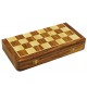 Coffret patiné. échecs 45 cm