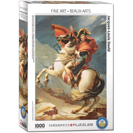 1000Pcs - Jacques Louis David - Napoleon Crossing the Alps