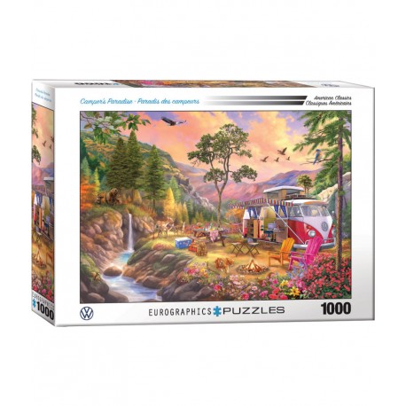1000Pcs - Bigelow Illustrations - Camper's Paradise