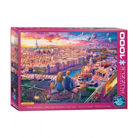 1000Pcs - Artbeat Studio - Paris Rooftop