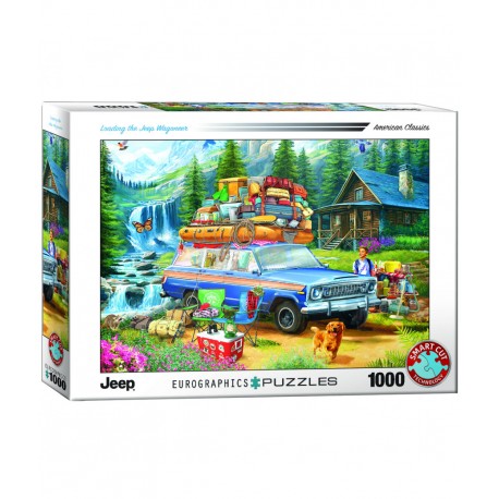 1000Pcs - American Classic - Loading the Wagoneer