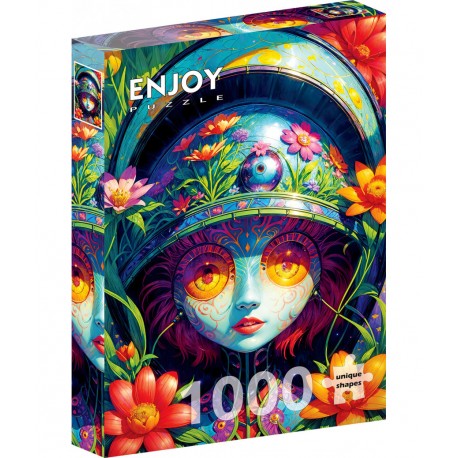 1000 Pcs - Floral Warrior