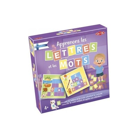 Apprenons les lettres et les mots