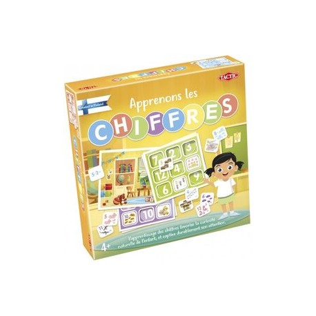 Apprenons les chiffres