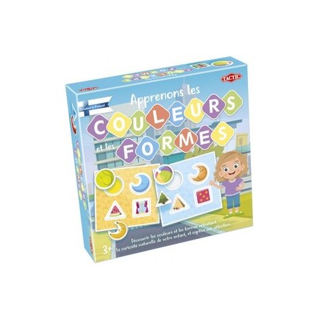 Apprenons les couleurs et les formes