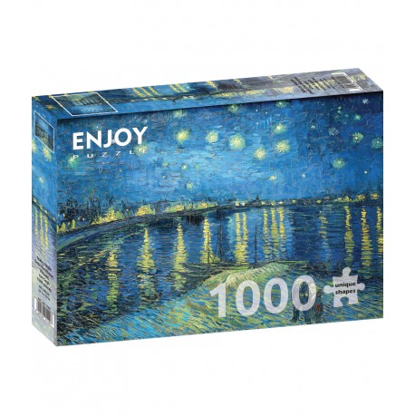 1000Pcs - Vincent Van Gogh - Starry night over Rhone