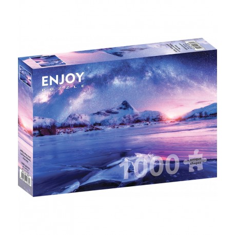 1000Pcs - Milky Way over Lofoten Island