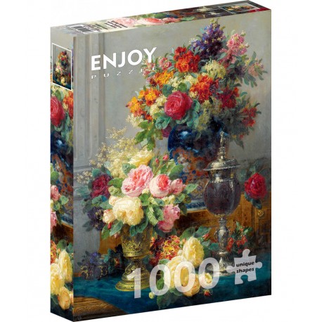 1000Pcs - Jean Robie Baptiste - Spring Flowers with Chalices