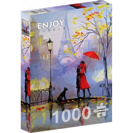 1000Pcs - Rainy Day in Paris