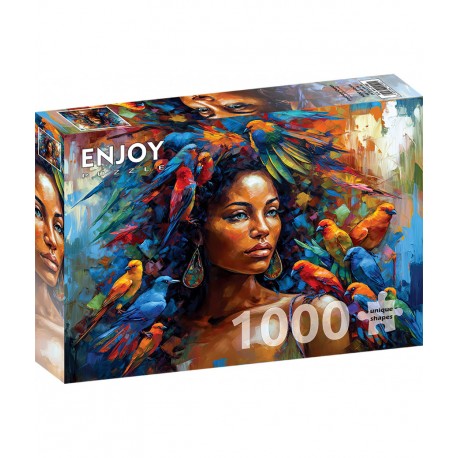 1000 Pcs - Feathery Queen