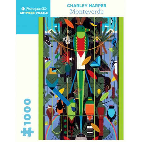 Charley Harper: Monteverde 1000-Piece Jigsaw Puzzle
