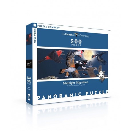 500Pcs Cornell lab of Ornithology - Midnignt migration