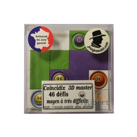 COÏNCIDIX 3D JUNIOR + 46 defis Master offert