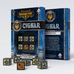QW - warmachine cygnar faction D6